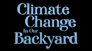 Climate Change in our Backyard